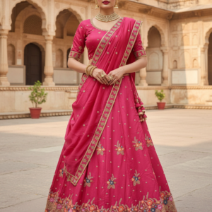 Embroidery Wedding Lehenga