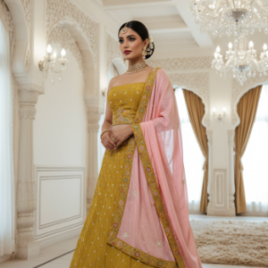 Wedding Embroidery Lehenga
